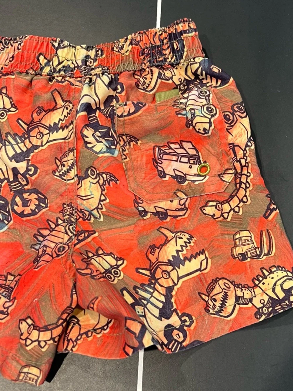 Disney Pixar Cars on the Road Swimming Trunks Shorts Toddler Boys Sz 4
